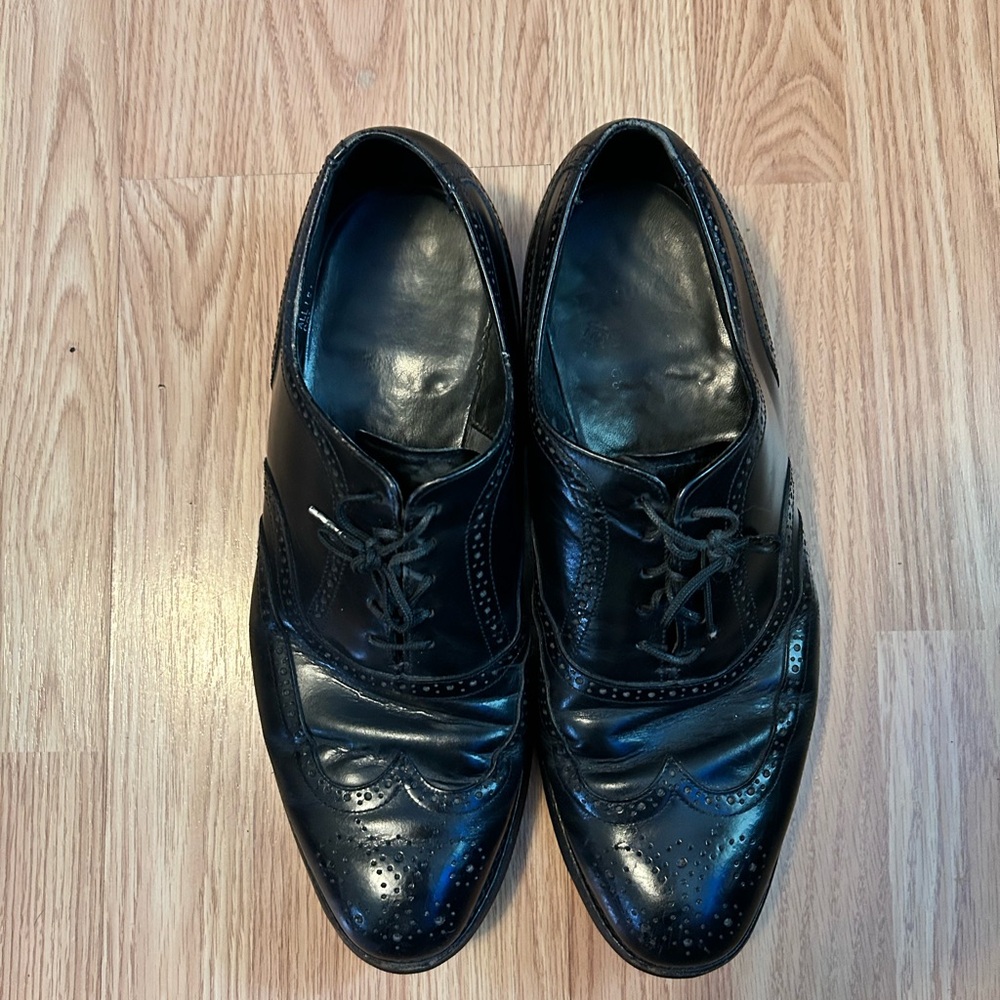 Vibram Classic Leather Mens Dress Shoes Size 12M